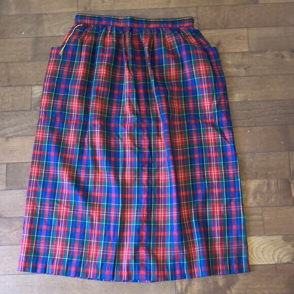 American Vintage Tarten Agile wrap skirt with pockets size 12 - Picture 10 of 11